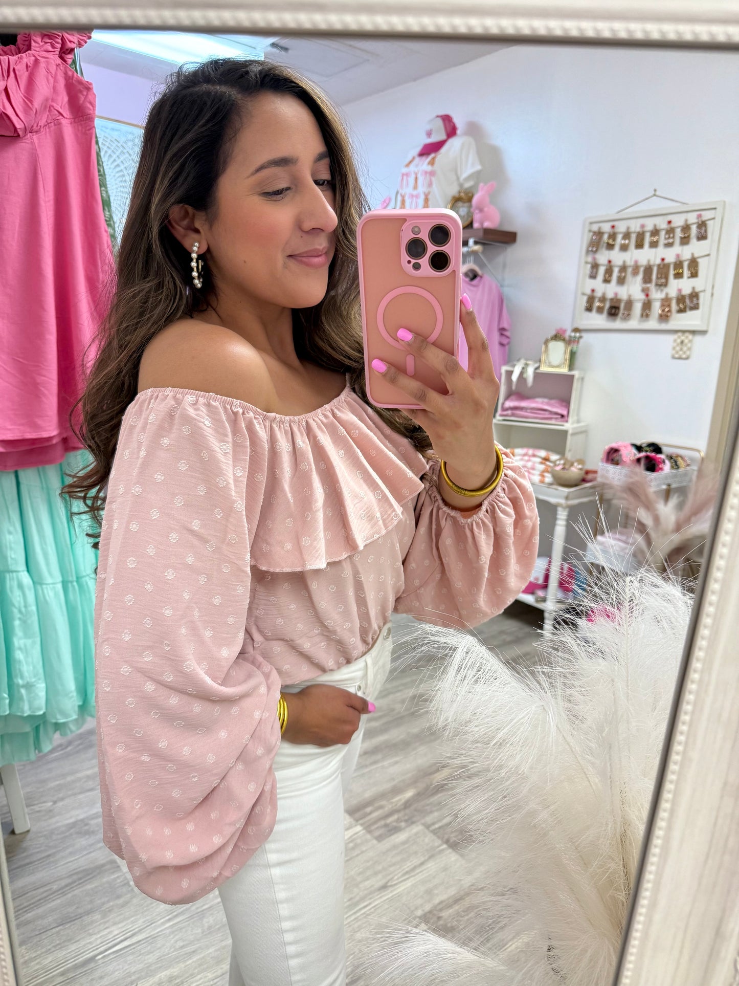 Elise Off The Shoulder Top